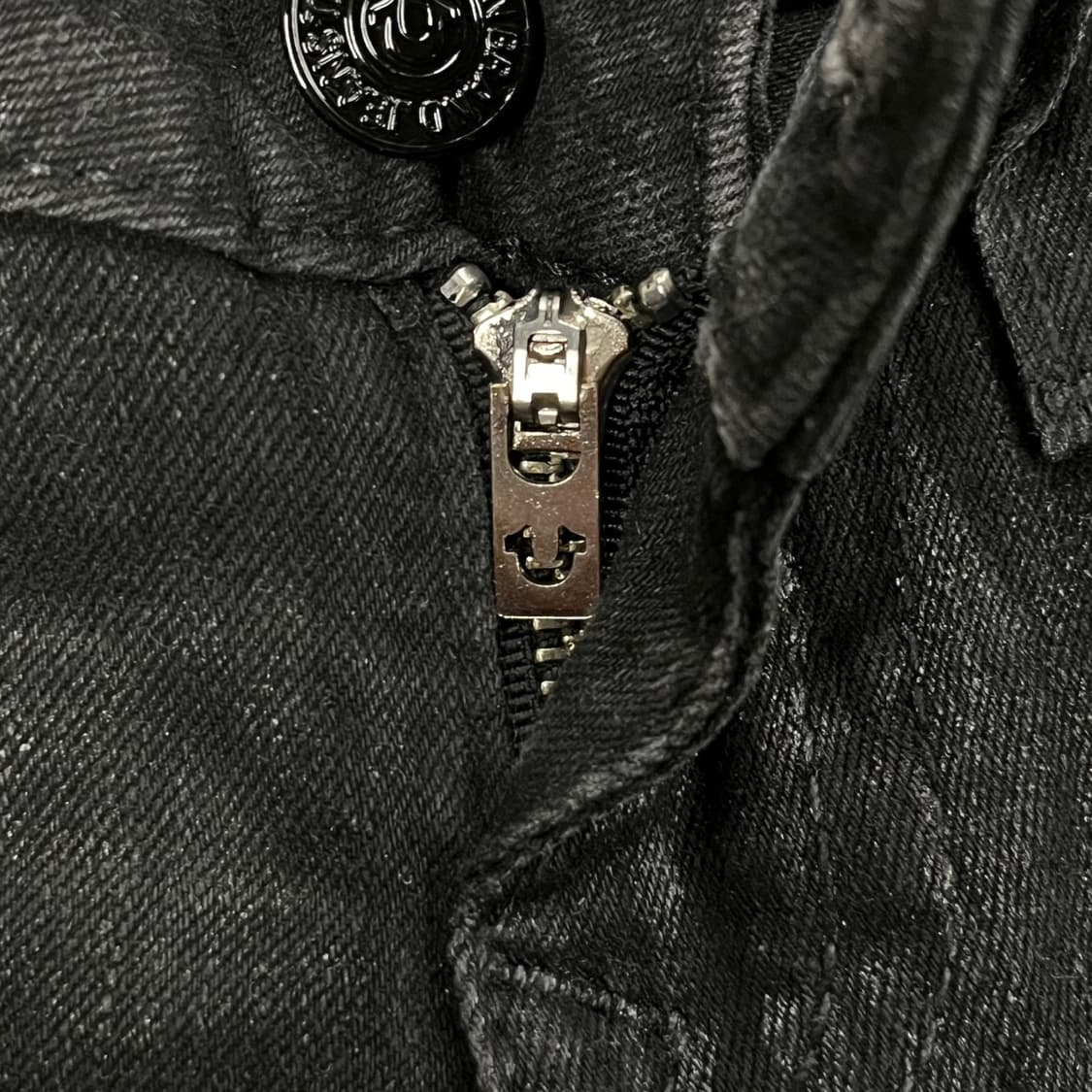 [정품/25] 트루릴리젼 블랙 데님 바지 b18 상품이미지6