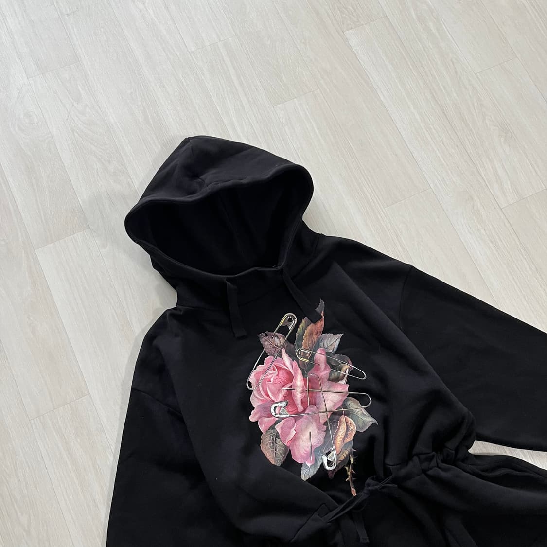 GU X UNDERCOVER . 플라워 그래픽 후디 상품이미지4