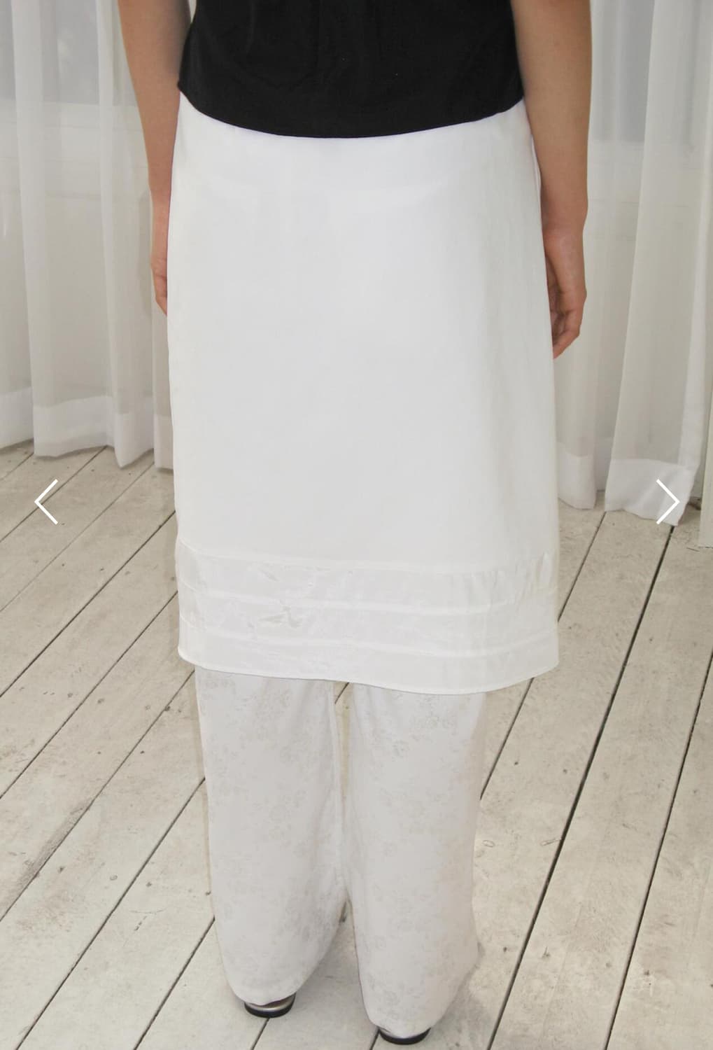 시눈 믹스드 스커트 상품이미지4