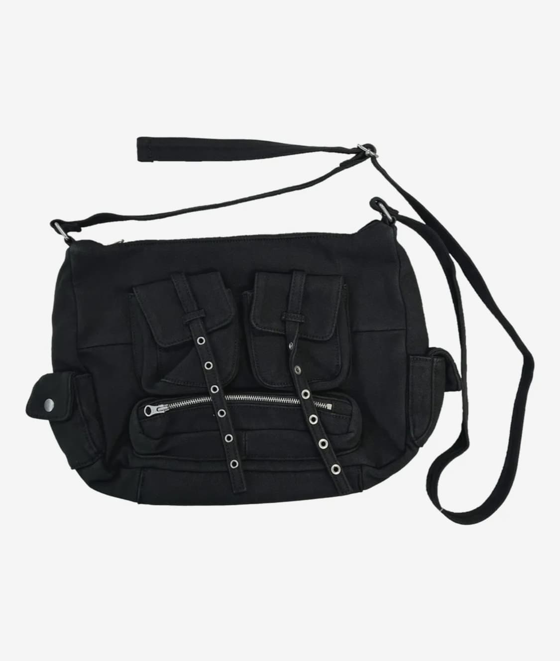 더콜디스트모먼트 vintage pocket cross bag black 상품이미지1