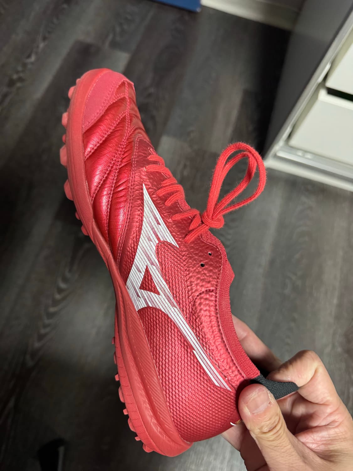 미즈노 모렐리아 네오 살라 베타 재팬 TF 풋살화 260mm 상품이미지7