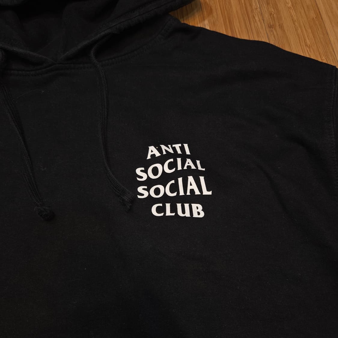 안티소셜 클럽 빅로고 후드티(XL)
 상품이미지4