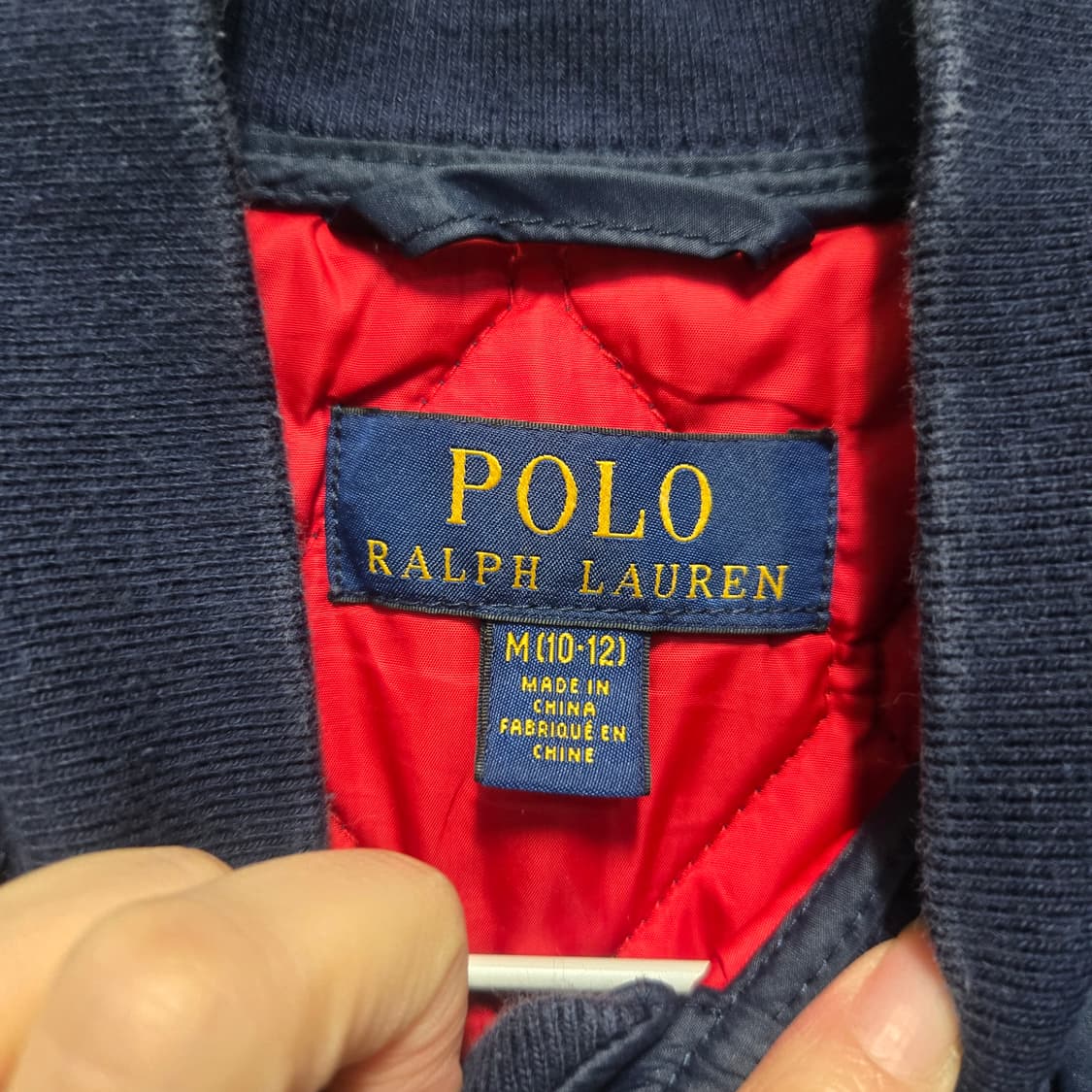 폴로 랄프로렌 퀼팅 조끼 네이비  상품이미지4