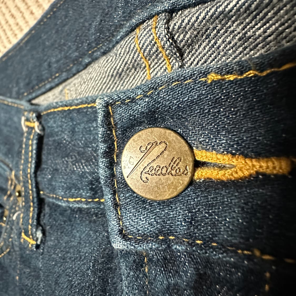 NEEDLES japan made denim pants 상품이미지3