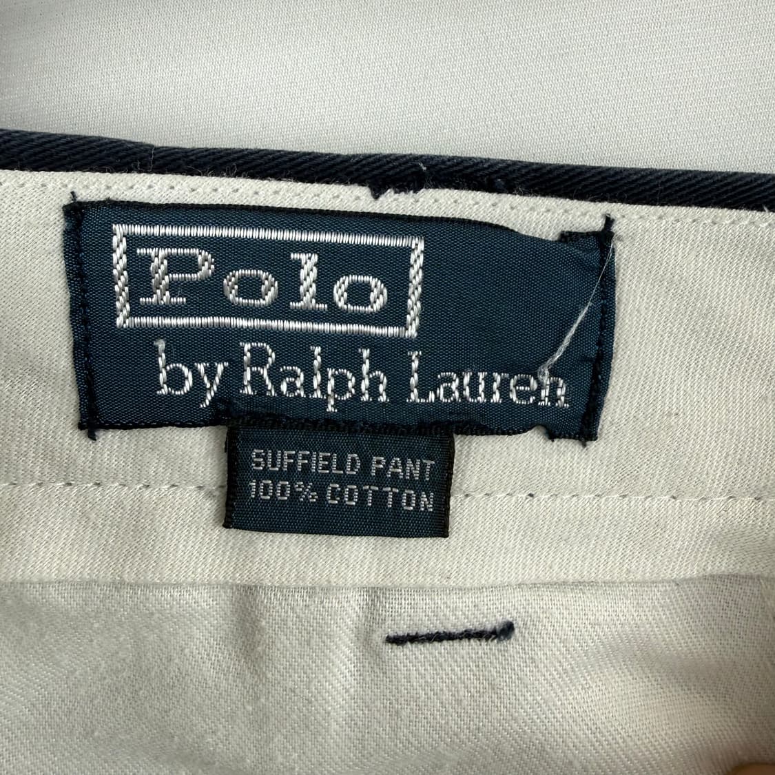 (34/32) 폴로 랄프로렌 서필드 코튼 치노 팬츠 네이비 상품이미지4