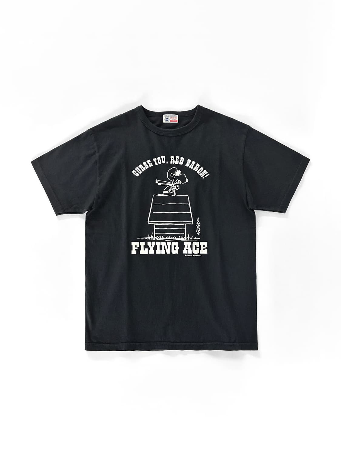 버즈릭슨 x 피넛츠 스누피 플라잉 에이스 그래픽 티셔츠 상품이미지2