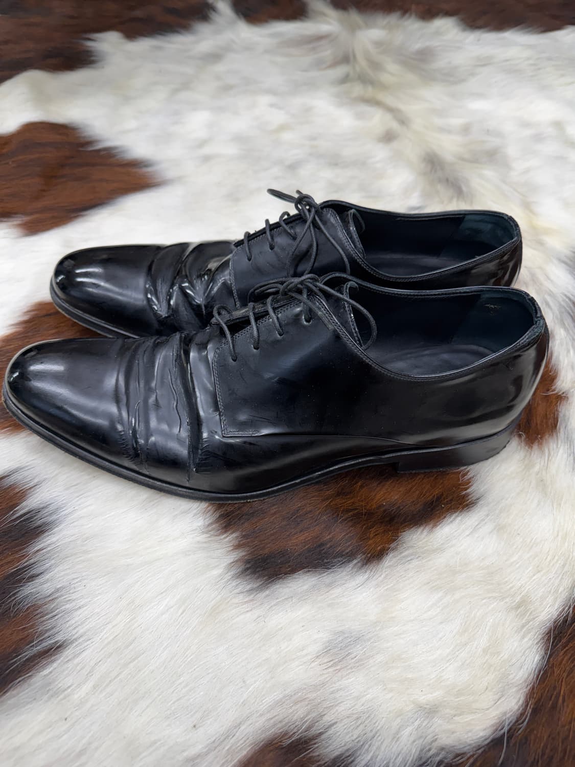 디올 옴므 크리스 반 아쉐기 더비슈즈 상품이미지4