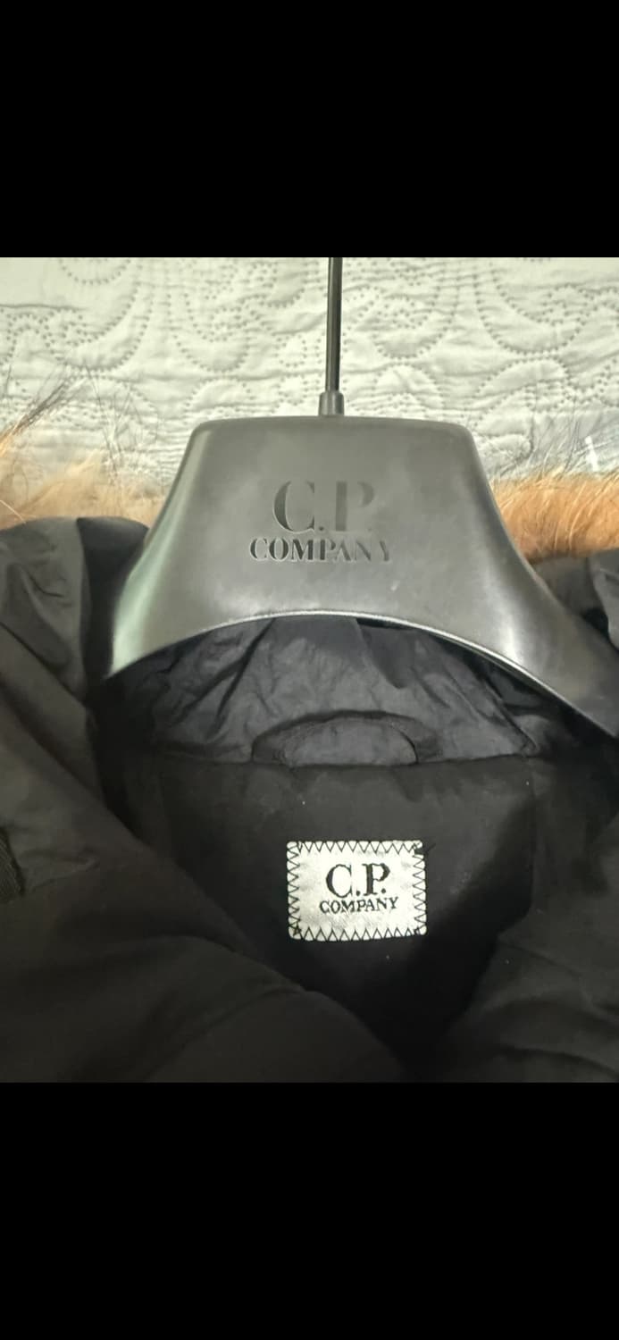 CP컴퍼니 TAYLON P 다운 패딩 블랙 48 새상품  상품이미지4