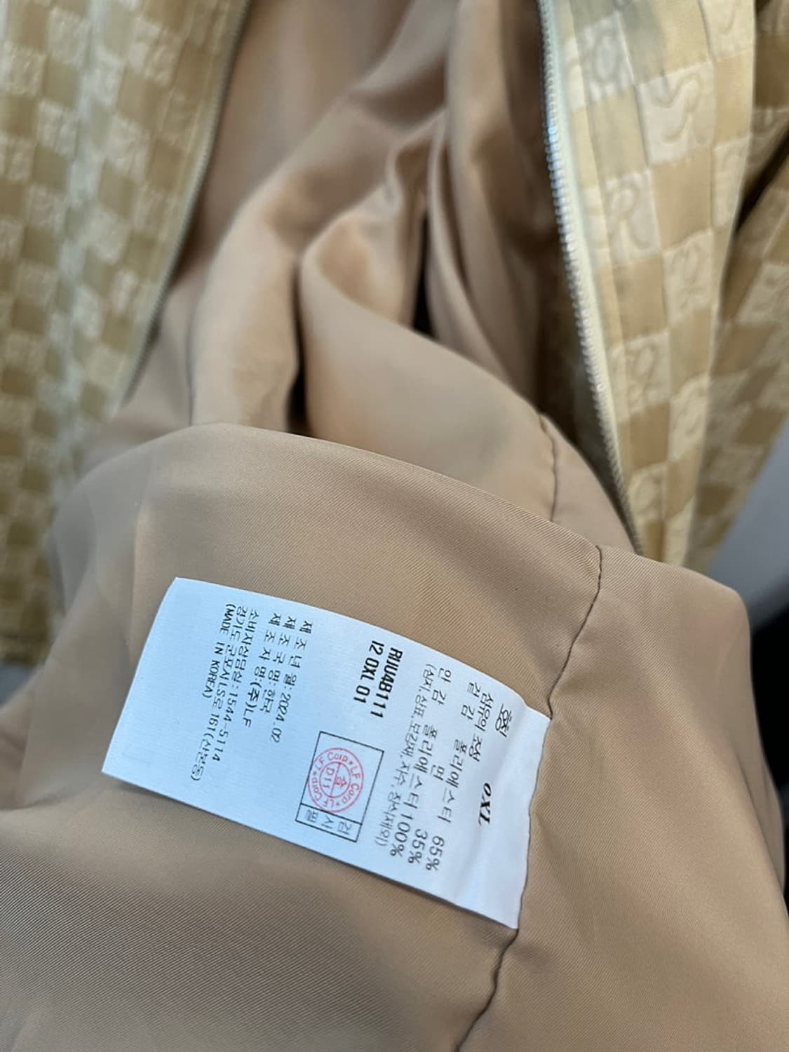 105) 랜덤골프 24ss 모노그램 골프자켓  상품이미지6