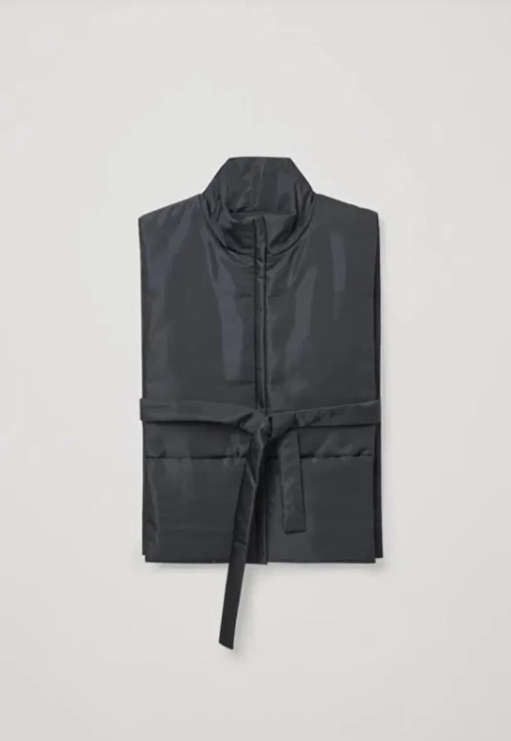 COS 코스 푸퍼 집업 베스트 그린  상품이미지2