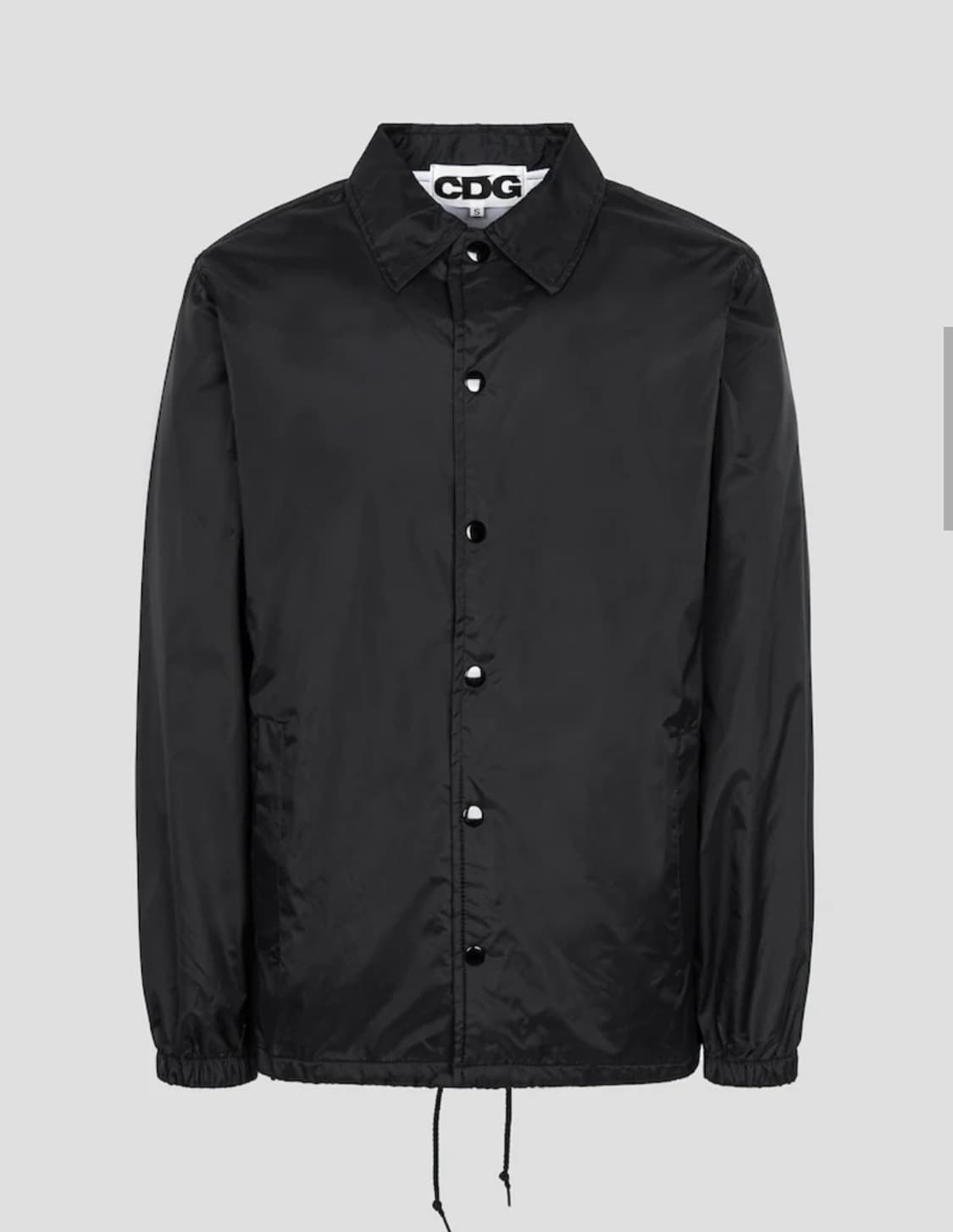 꼼데가르송 CDG 코치자켓 블랙 M 상품이미지2