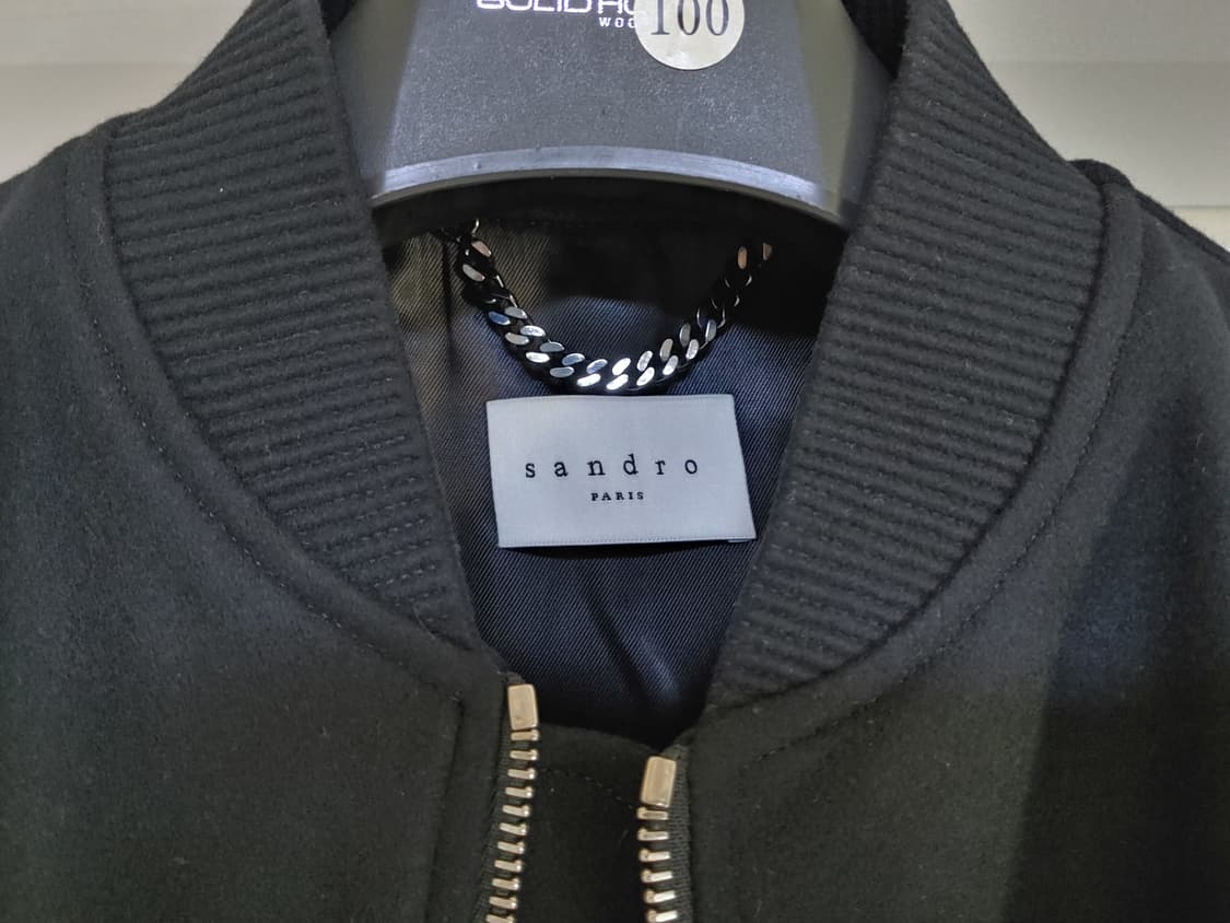 산드로옴므 ma1 펠트울 마원 자켓 팝니다 상품이미지5