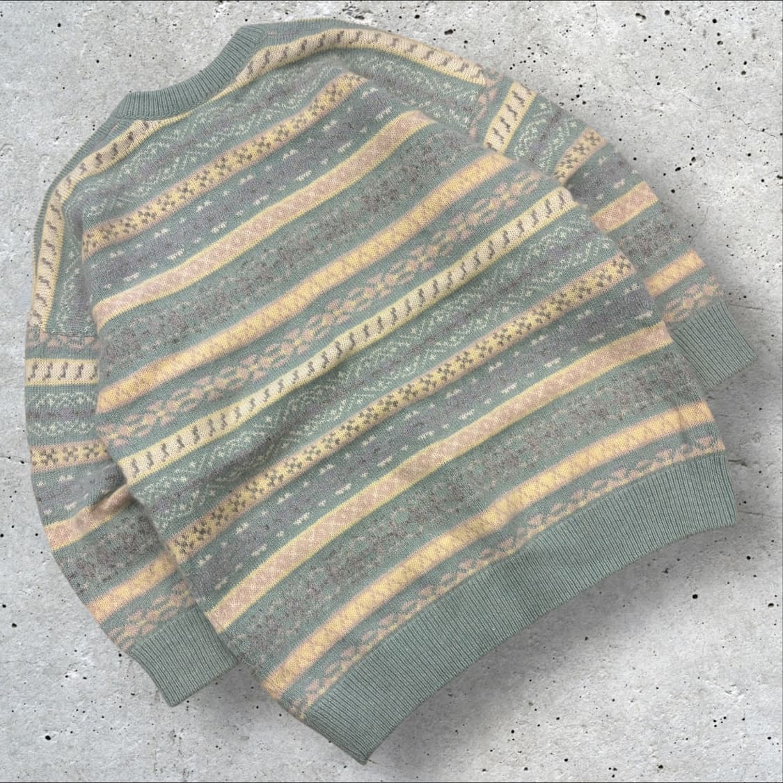 [M] 라일앤스스코트 빈티지 패턴 니트 스웨터 C823 상품이미지2