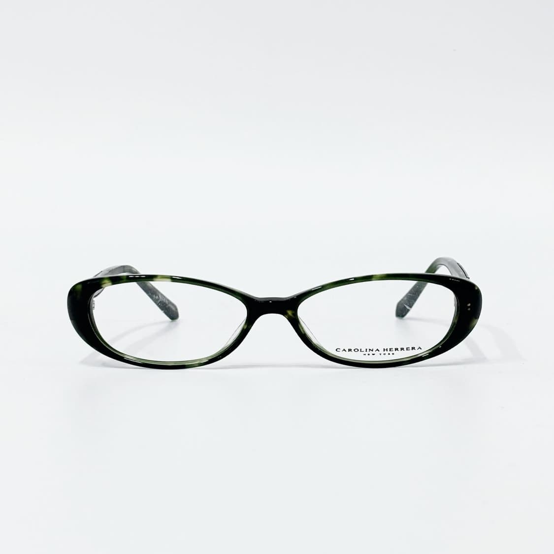 CAROLINA HERRERA 그린 뿔테 데드스탁 빈티지안경 상품이미지1