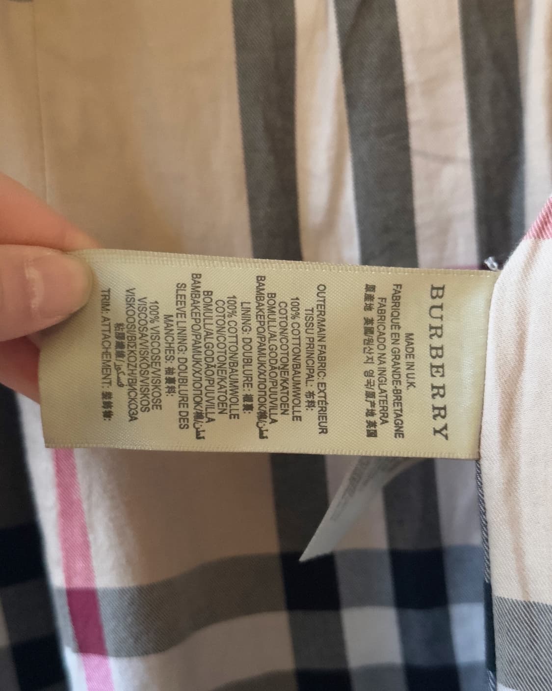 [BURBERRY] double breasted belted trench 상품이미지10