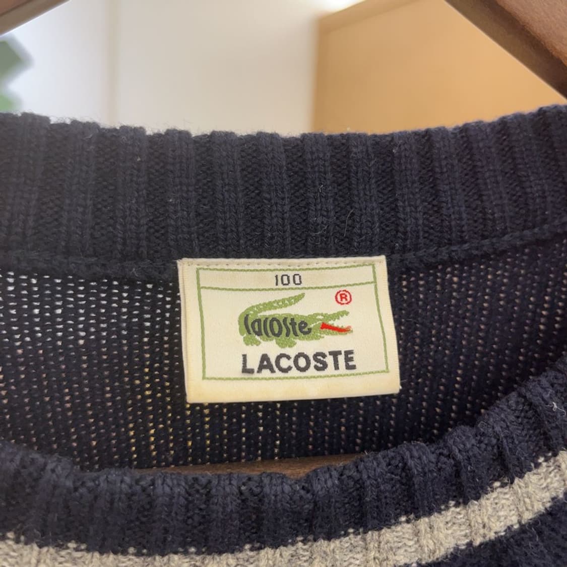 라코스테 올드스쿨 케이블 니트 스웨터 95 C06245 상품이미지3