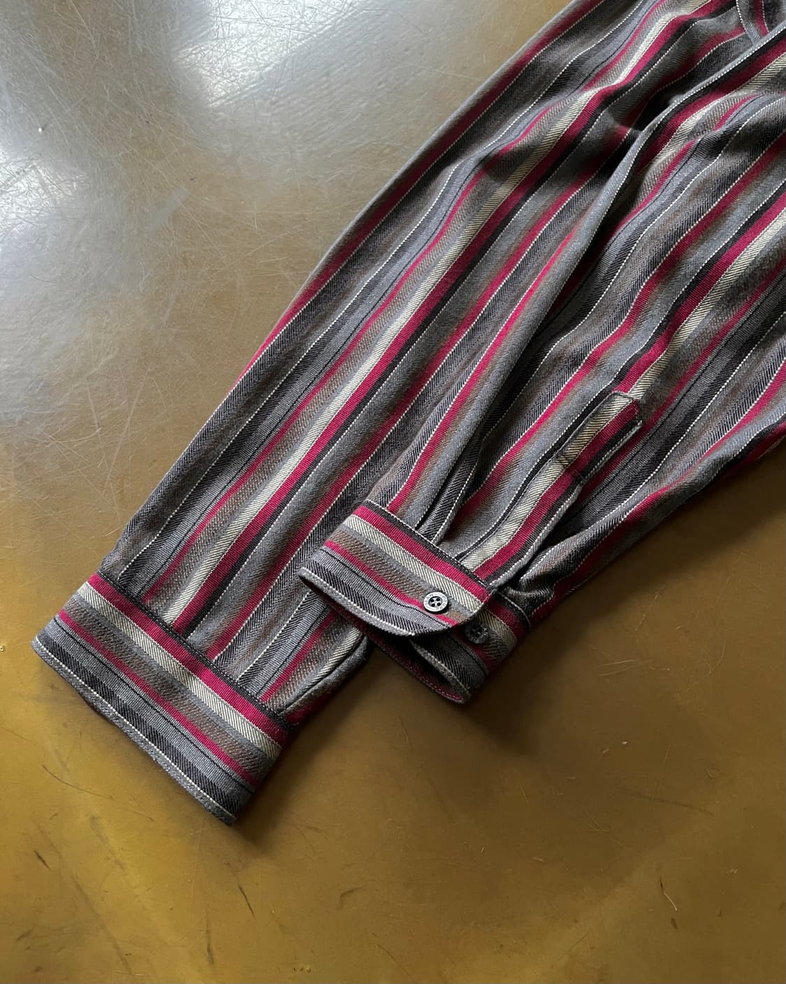 Vintage Retro Stripe Pattern Shirt 상품이미지6