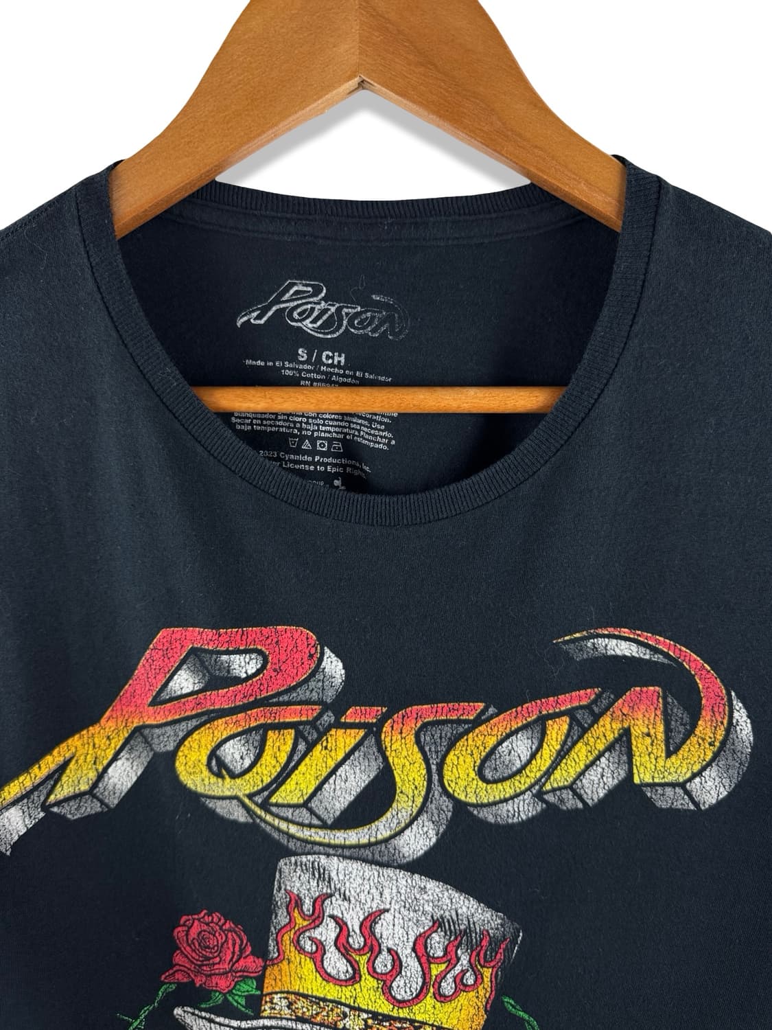 Poison 오피셜 락밴드 티셔츠3733 상품이미지3