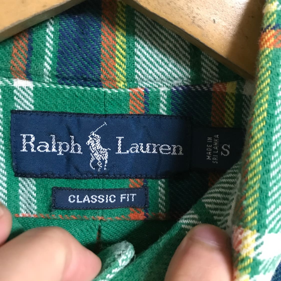 폴로 체크 데일리 셔츠 상품이미지3