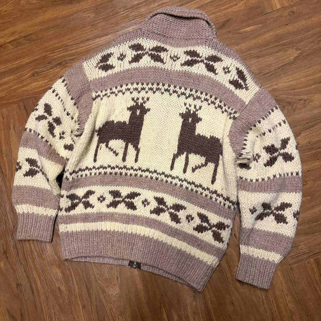 MACHOPE WOOL 100% COWICHAN ZIPUP JACKET 상품이미지5