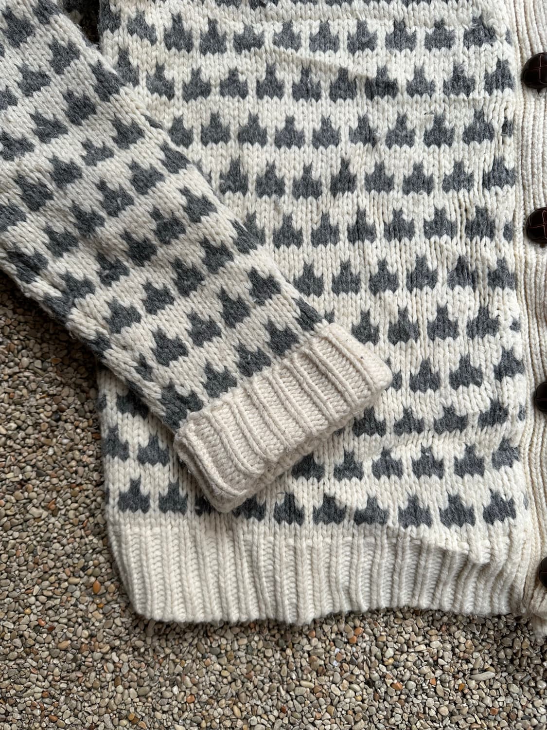 white/grey point WM KNIT CD 상품이미지4