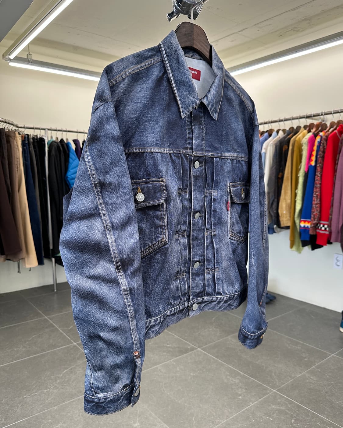 junyawatanabe x levis 트롱프뢰유 2세대 트러커 재킷 상품이미지9