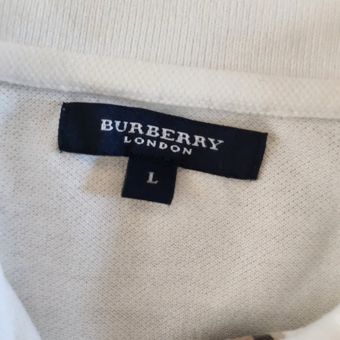 버버리 런던 카라티셔츠●남녀공용 상품이미지1