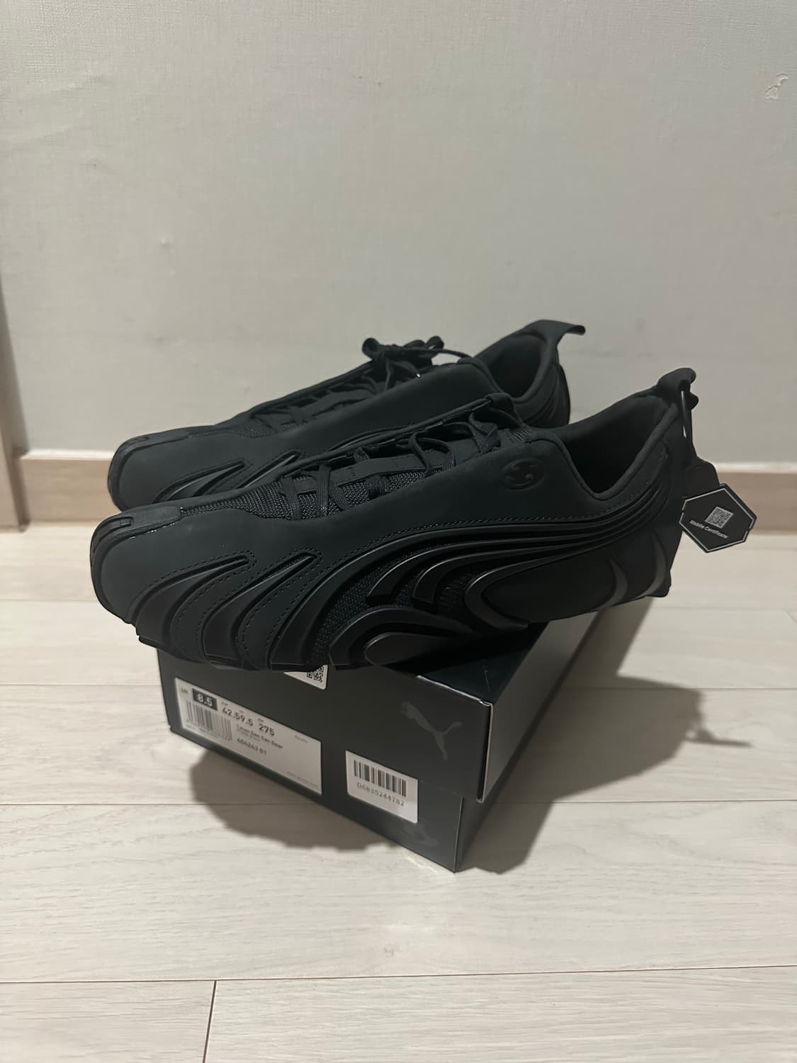 산산기어x푸마 탈론 블랙 275 새상품 상품이미지2