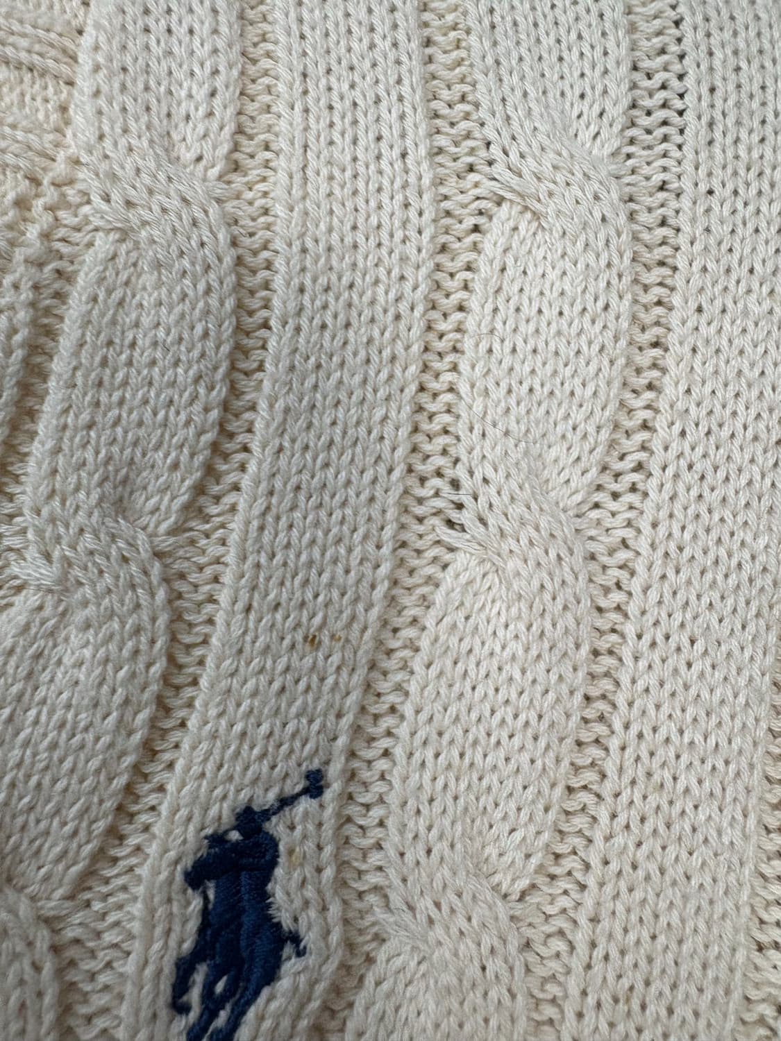 폴로랄프로렌 케이블 니트코튼 브이넥 스웨터 A3101 상품이미지6