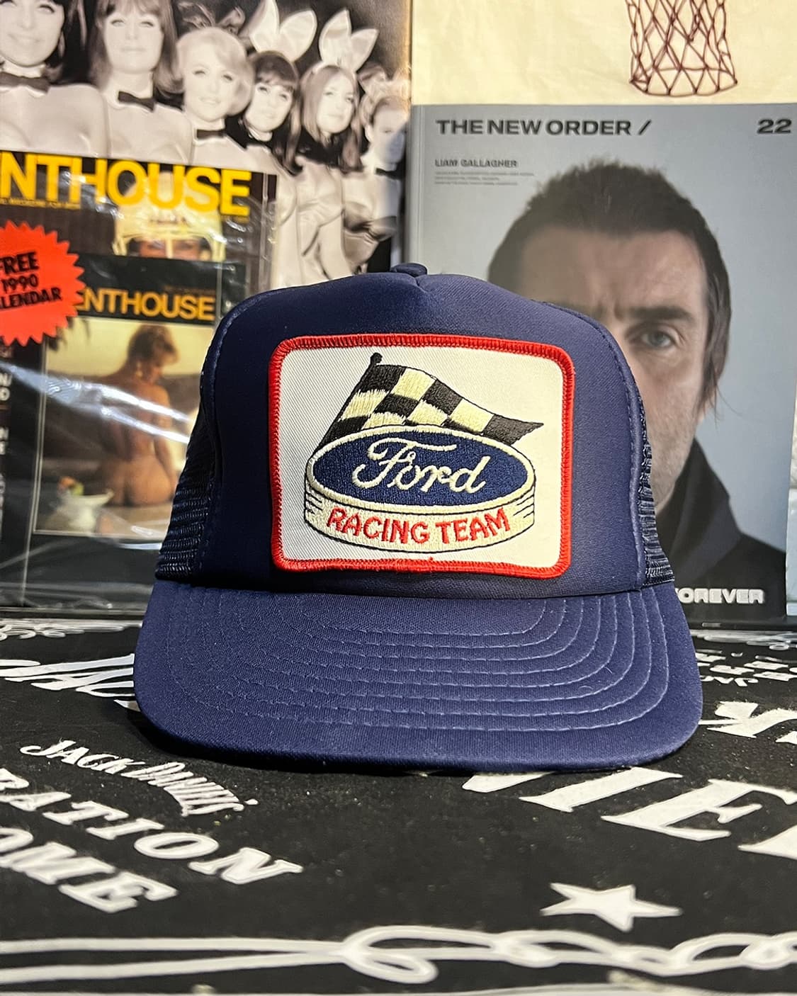 🧢90’s Ford Racing Team Trucker Hat 상품이미지2