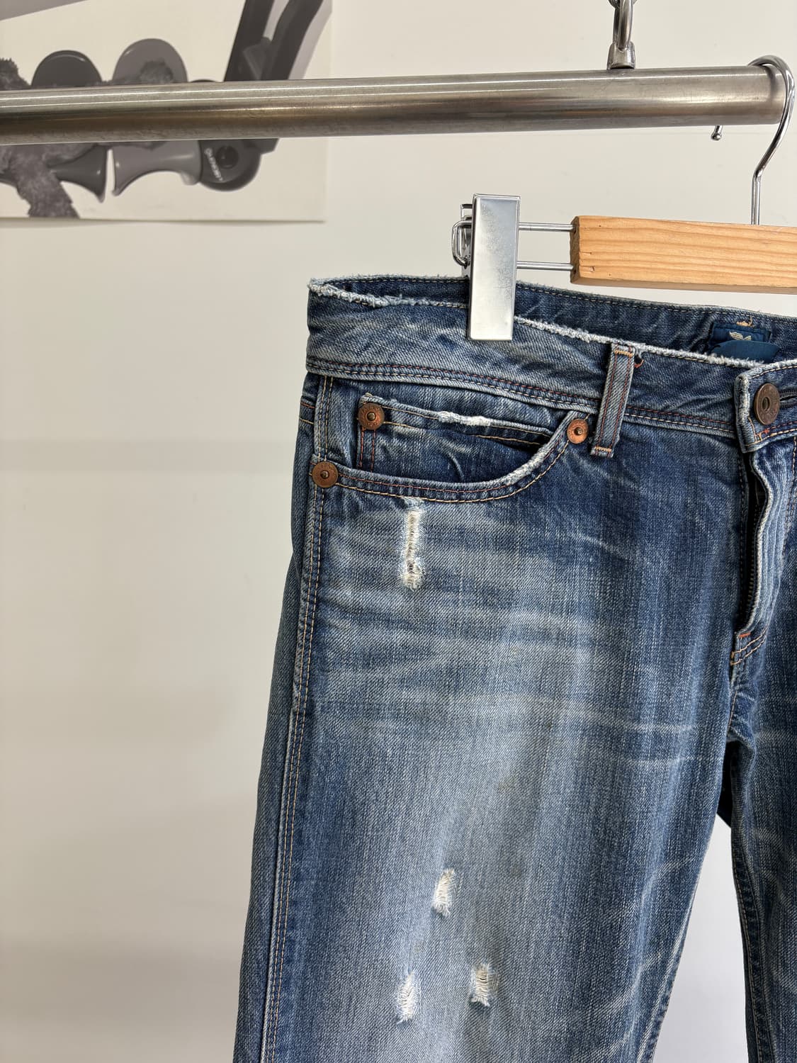 SOMETHING BY EDWIN (Made in Japan) 데님팬츠 상품이미지3