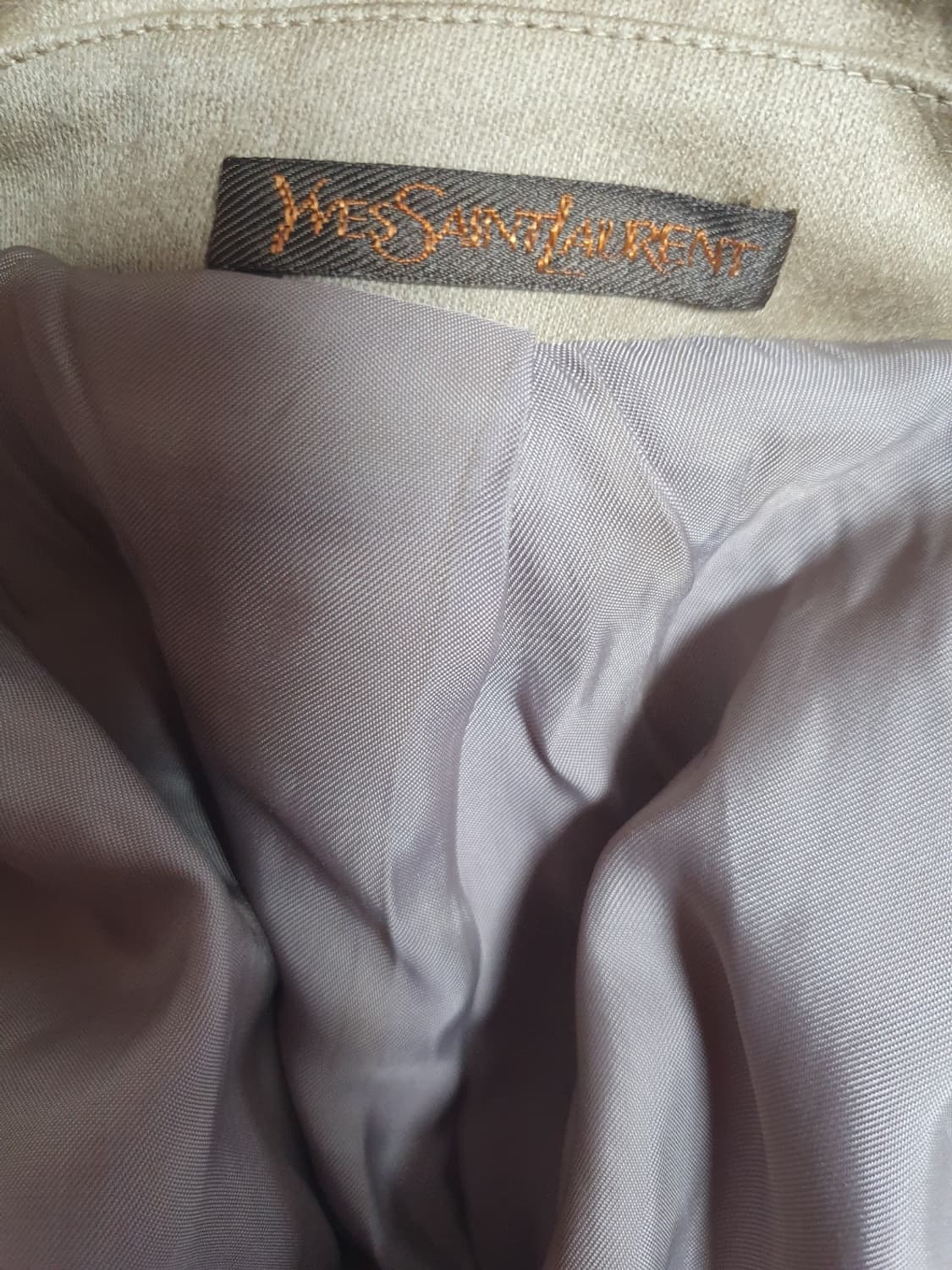 YSL 입생로랑 클래식 울 코트 샌드베이지 95 상품이미지7