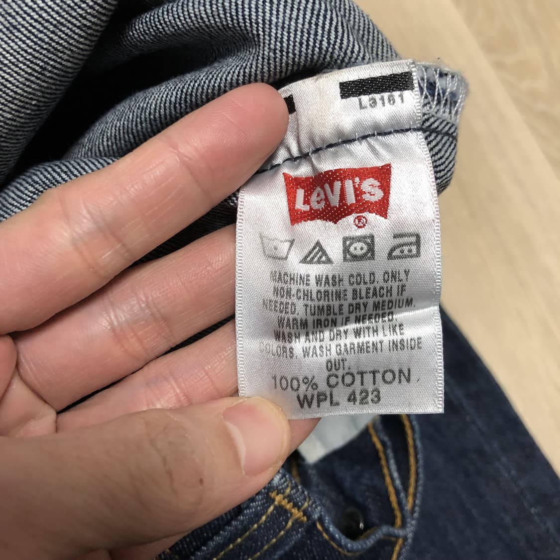 (31) 00's 리바이스 Levi's 501 스트레이트핏 중청 데님 상품이미지5