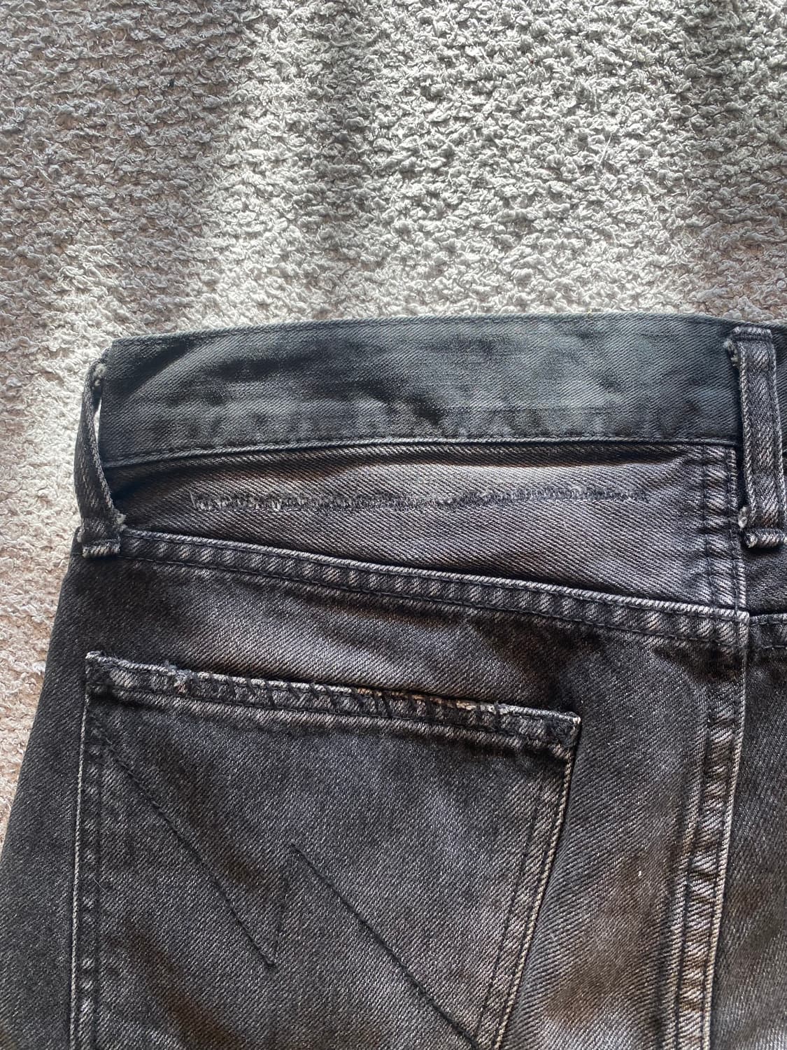 네이버후드 11aw 블랙 아이콘 체커보드 상품이미지9