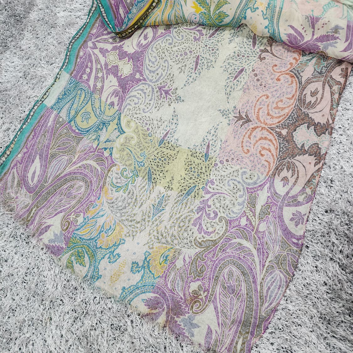 에트로 실크 스카프 상품이미지4