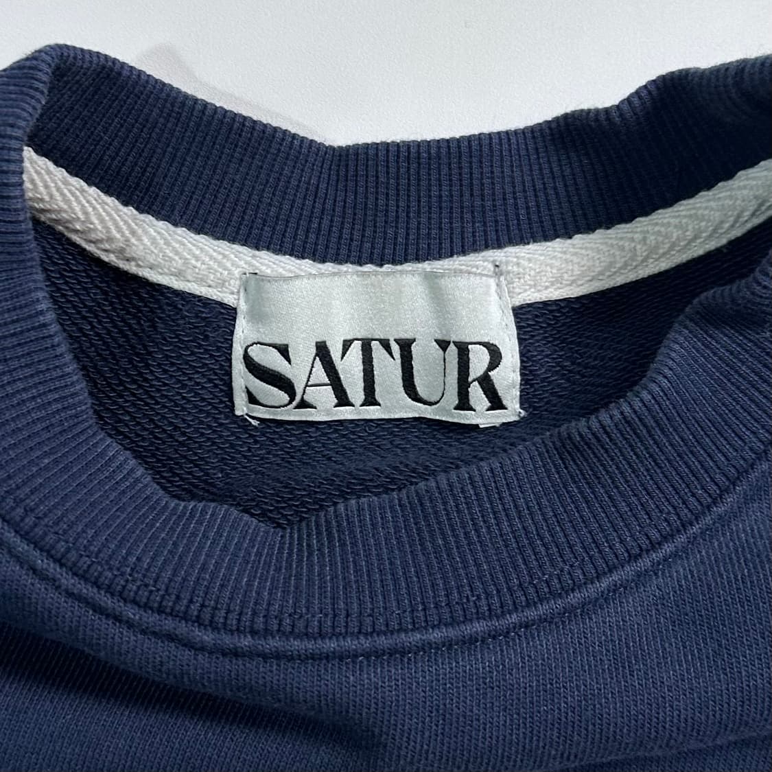 세터 우먼스 네이비 맨투맨  상품이미지5