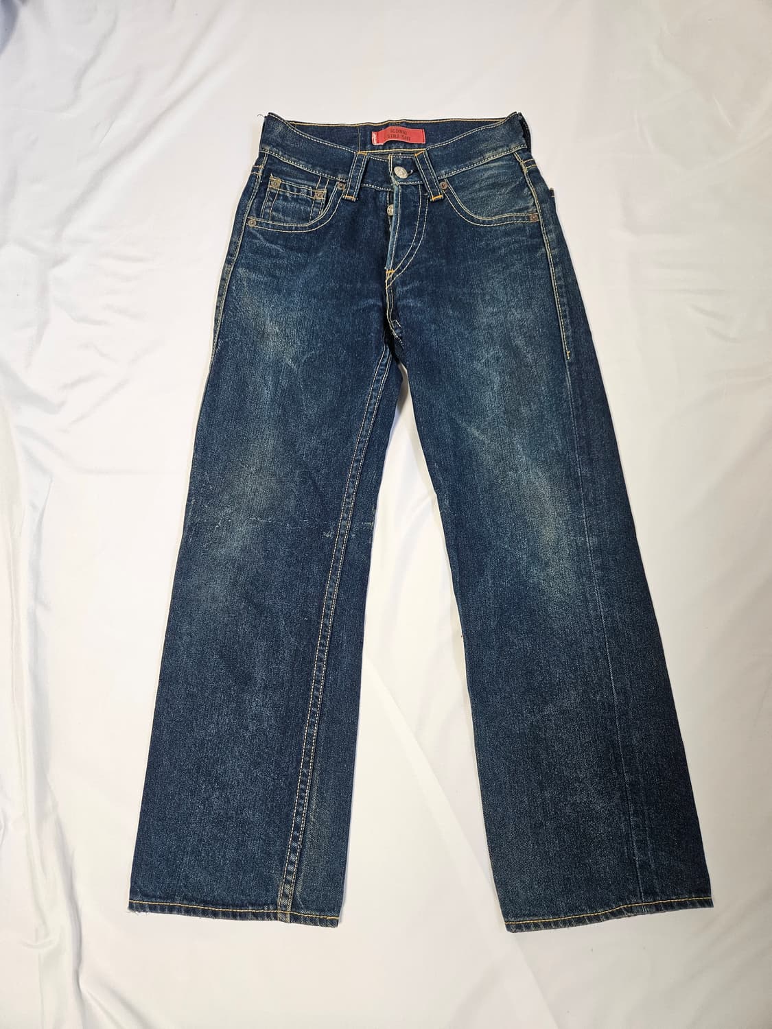 00s 리바이스 아이코닉 데님팬츠 스트레이트핏 타입1 빈티지 28x30 상품이미지4