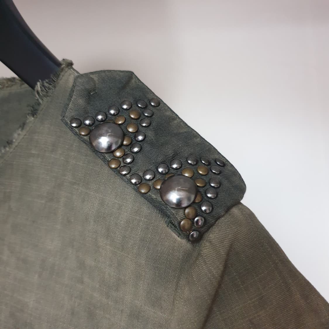 zadig&voltaire 쟈딕앤볼테르 빈티지워싱 그런지 셔츠 XS 상품이미지5