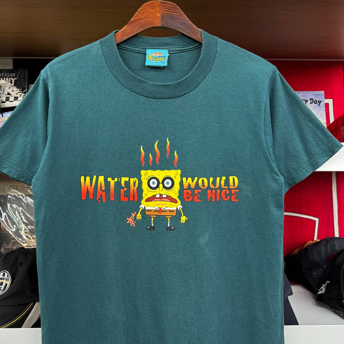 니켈로디언 스폰지밥 오피셜 빈티지 티셔츠 made in USA (S)   상품이미지2