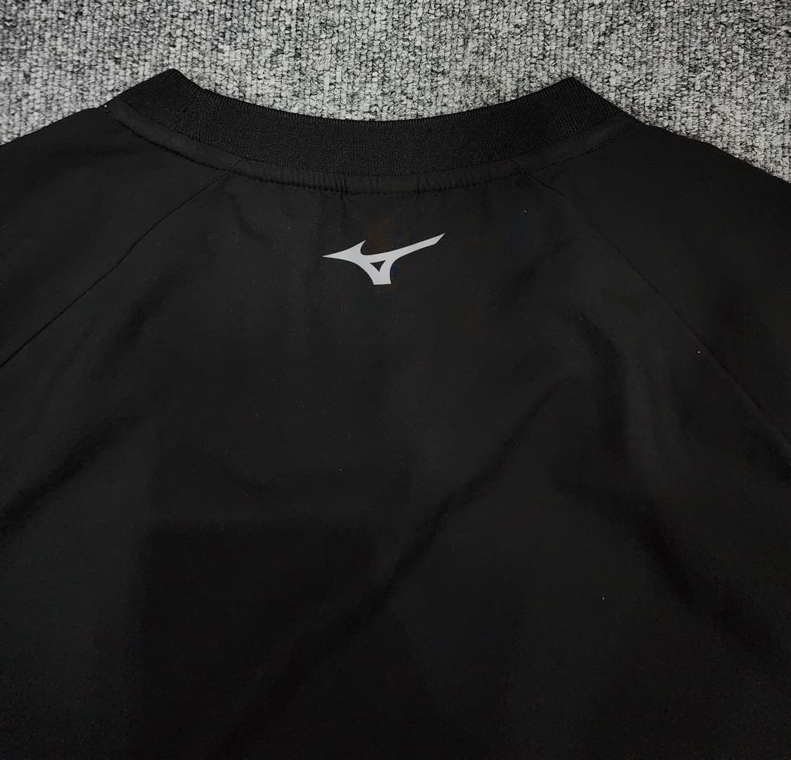 미즈노 피스테 바람막이 블랙 웜업 긴팔티 2XL 상품이미지4