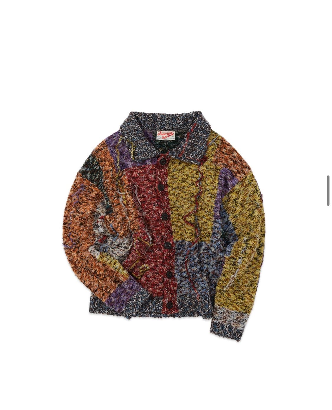 앤더슨벨 크로이돈 패치워크 가디건 상품이미지2