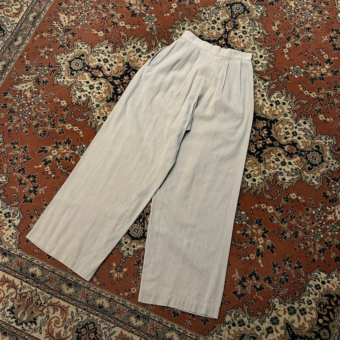 이세이미야케 80s 투턱 와이드 팬츠 (23-24) 상품이미지4