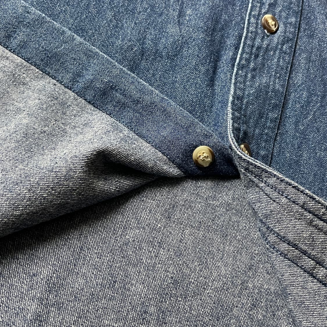 TEXX CANADA 빈티지 다운버튼 데님 셔츠 A00761 상품이미지5