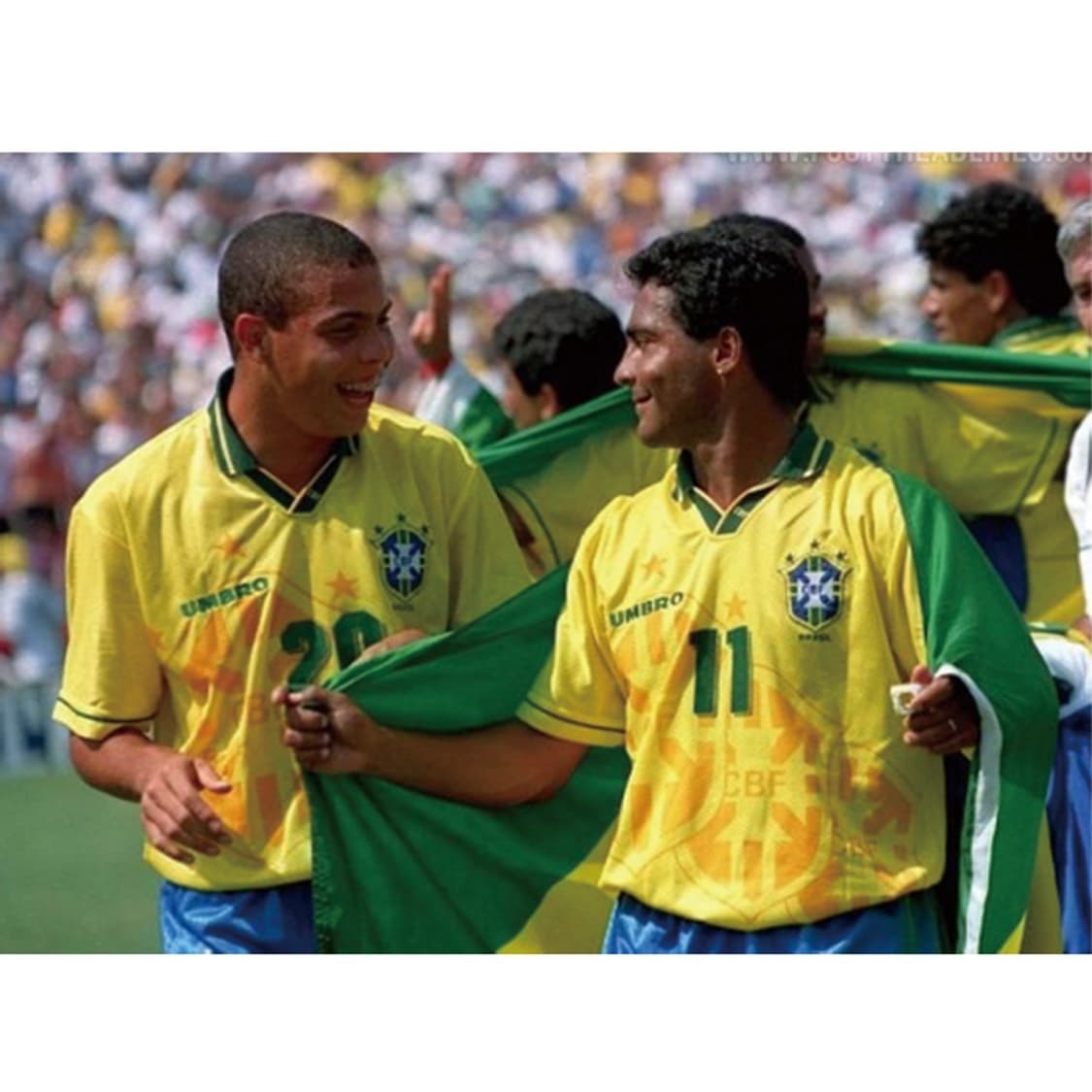 90s Umbro 브라질 국대 트랙 자켓 (105) 상품이미지10