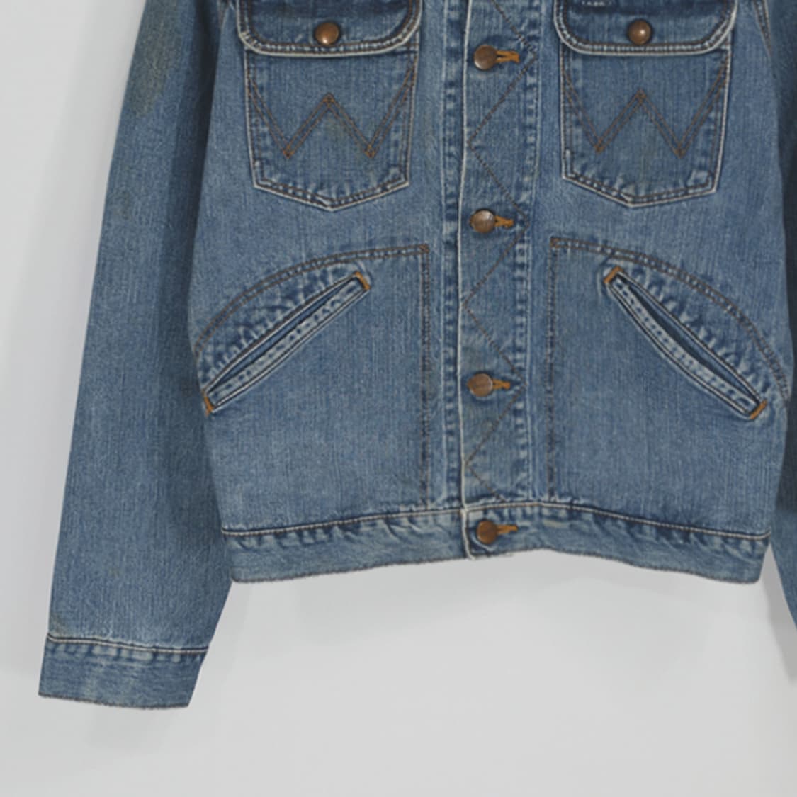 Wrangler F4200 빈티지데님트래커자켓 상품이미지4