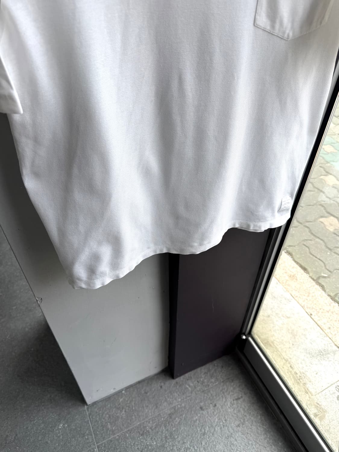 4/ 톰브라운 RWB 포켓트리밍 코튼 져지 반팔 상품이미지5