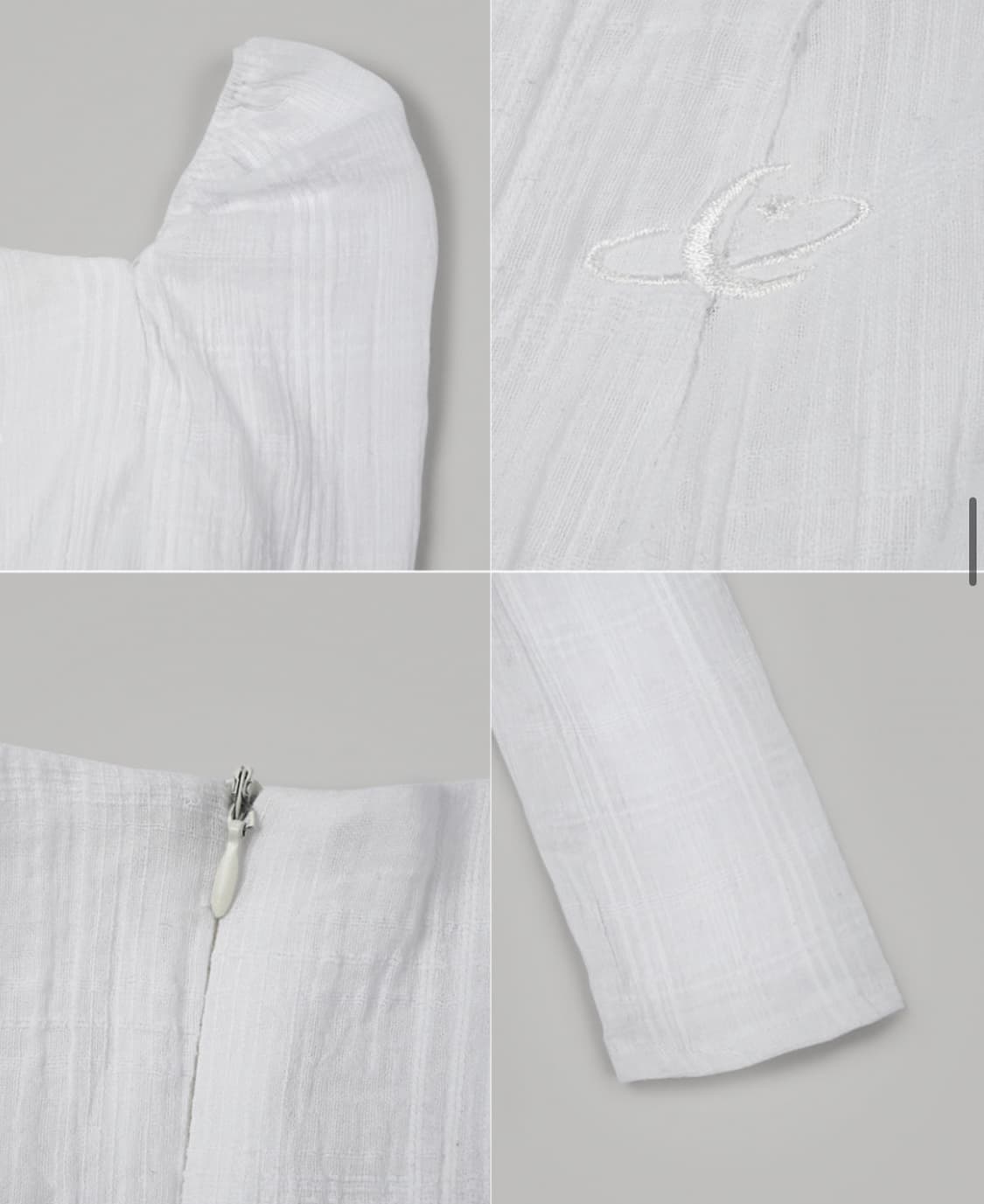 어반드레스 코튼 원피스 화이트  상품이미지6