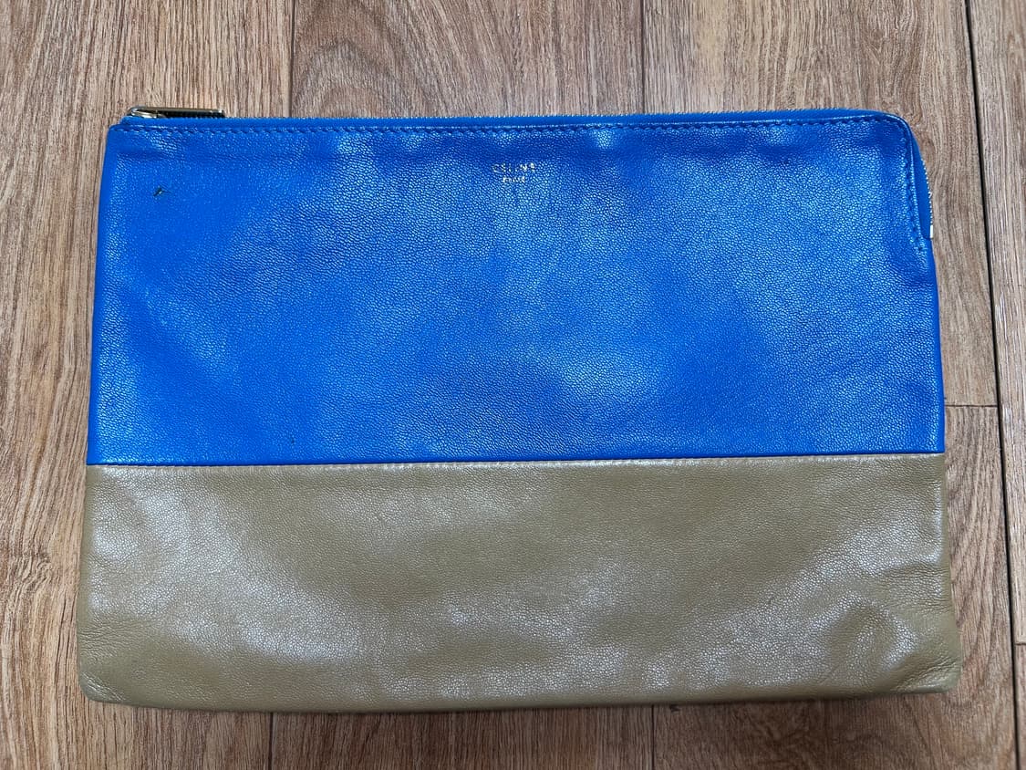 올드 셀린느 투톤 클러치 상품이미지2