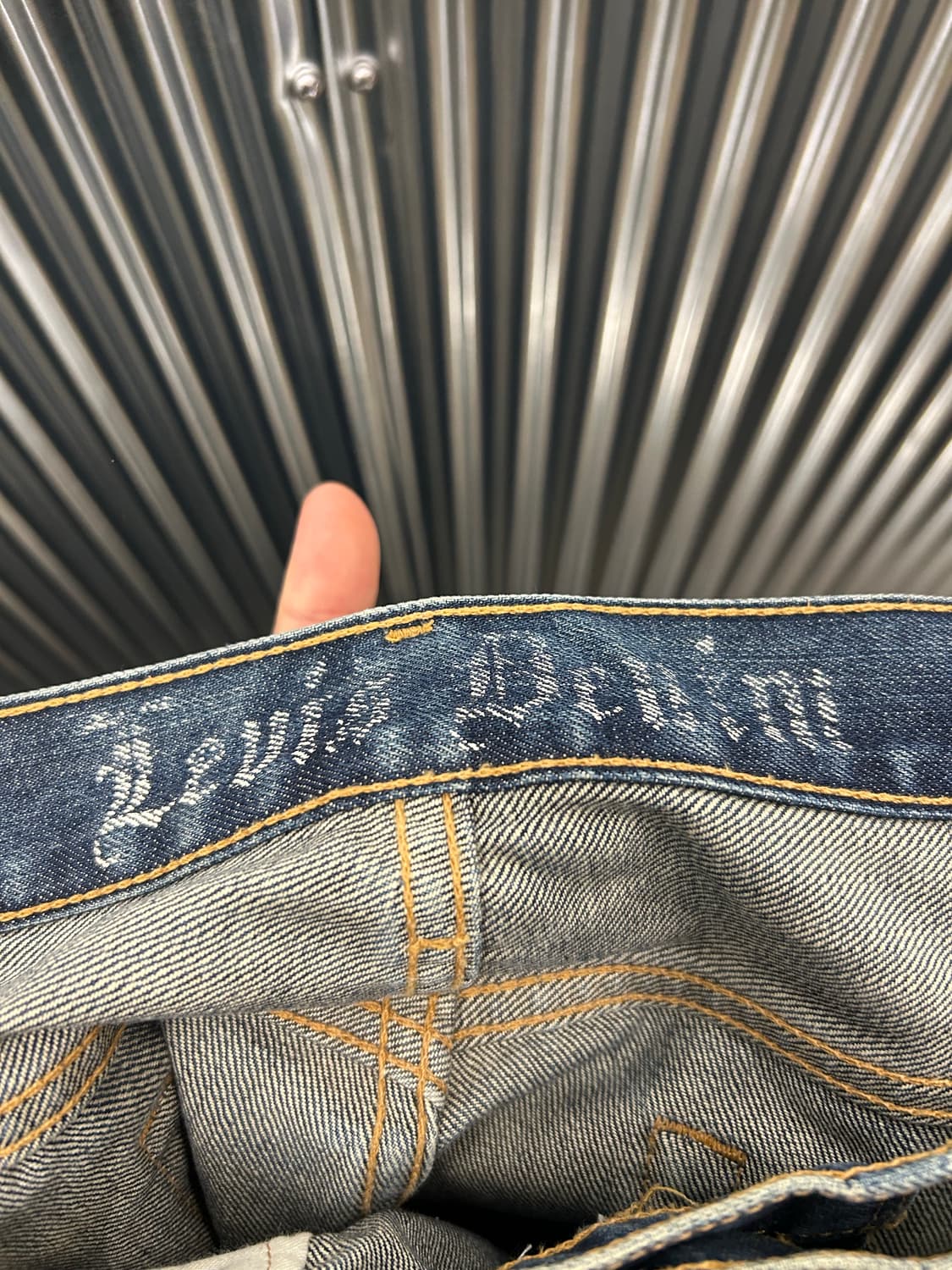 리바이스 스트라우스 빈티지 워싱 데님 상품이미지8