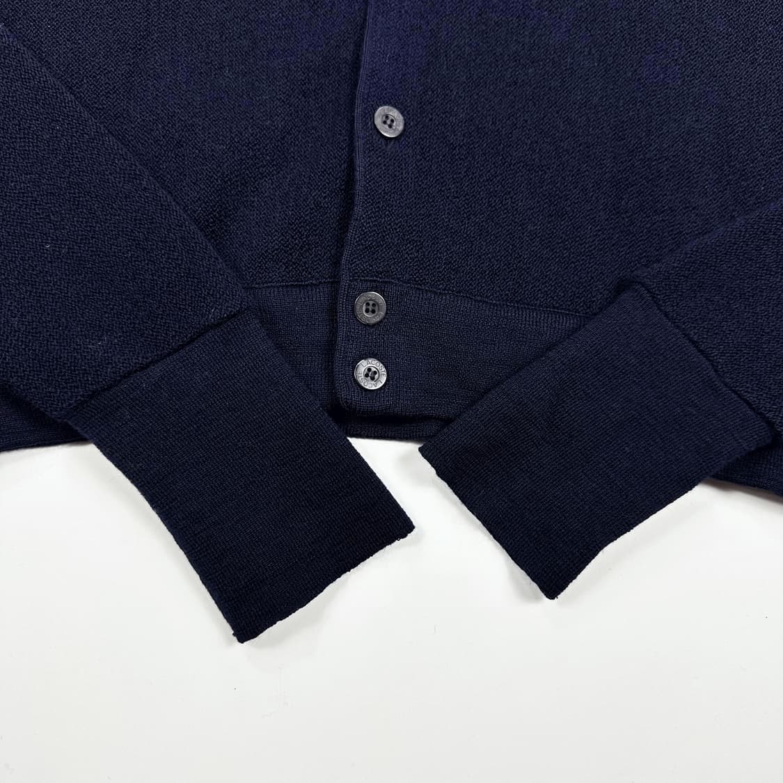 라코스테 클래식 아카이브 니트 가디건 네이비 L 상품이미지4